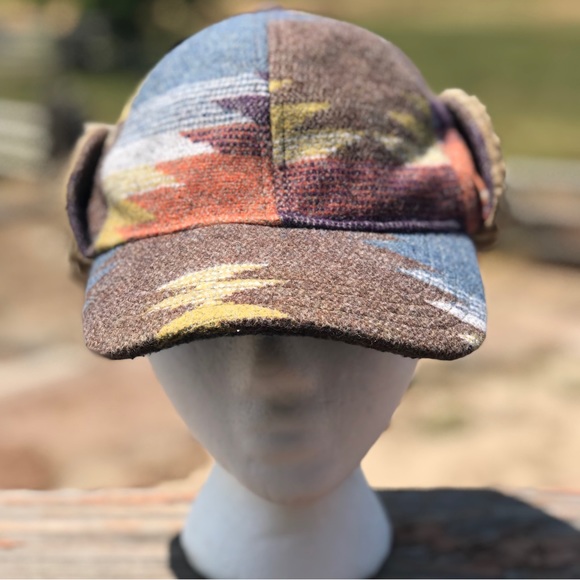 SCALA Southwestern Ear Flap Cap - OS - Picture 3 of 7